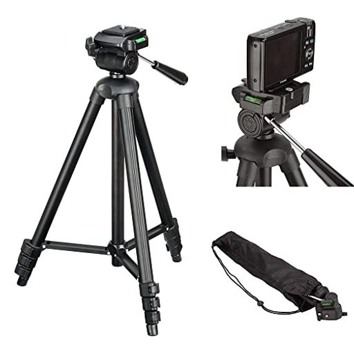 Hakuba - ハクバHAKUBAアルミ三脚4段W-312ブラックエディション2小型3WAY雲台軽量クイックシュー機能動画撮影コンデジコンパクトカメラ