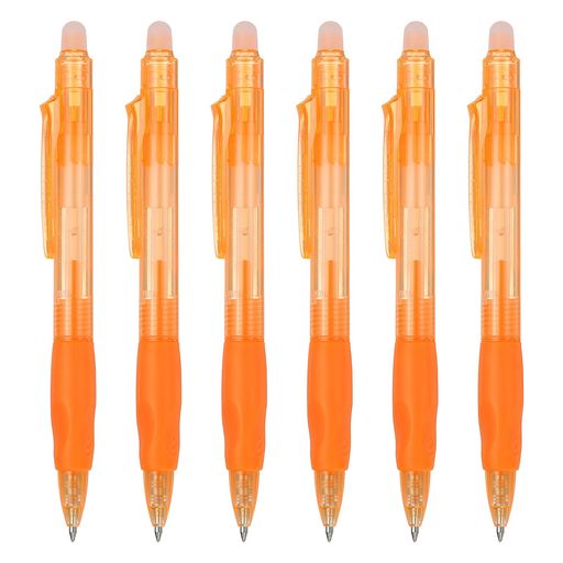 仕様: 材質: プラスチック; インク色: 淡黄色; ペン長さ: 14.8 cm/5.8インチ; 先端径: 0.5mm; 内容量: 消えるジェルペン6本 特徴: 当社のノック式消えるペンは独自のジェルインクを使用しており、鮮明な発色で内蔵消しゴムで簡単に消せます。アイロンなどで約60°Cに加熱するとインクが消え、痕跡を残しません。0.5mmの極細ペン先で、滑らかな書き味を実現。マークがはっきり見えるので、正確な測量や裁断に便利です。サイドクリップを簡単にクリックするだけでペン先を収納できます。 使用方法: 通常のジェルペンと同じように使用し、間違えたらペン末端の消しゴムで簡単に消せます。色塗り、スク ラップブッキング、スケッチ、絵画、ライティング、布地マーキングなど、日常の様々な作業に活用できます。 用途: この消えるジェルペンは滑らかに書ける良い品質インクを採用しており、布地へのマーキングやデザインに最適です。裁縫用マーキング、クラフト、靴のプリント、刺繍、クロスステッチなどの作業に適しています。また、手作りの服やクラフトプロジェクトに模様を描くのにも使える、熱で消えるペンです。