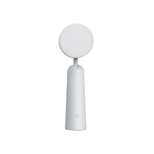 Tanosimiデスクライトコードレス明るいledライト照明3色温度無段階調光スタンドライトUSB充電式電気スタンド卓上ledベッドサイドランプ収納簡単おしゃれ目に優しい読書灯(ホワイト)