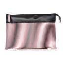 モリベクリエーション書道セットクラッチバッグタイプレッドストライプMOS-30K