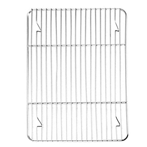 OUNONAオーブン焼き網30X40CMパンベーキングラックステンレスオーブン用金網ワイヤーラック調理防錆落ちにくい魚焼きグリル網バーベキュー多機能ネット調理器具ベーキング冷却ラック業…