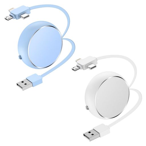 OCBUO 3IN1 充電ケーブル 巻き取り式 3イン1 充電コード 2本組 マルチUSBケーブル(LIGHTNING+MICRO+TYPE-C) 3股アイフォン 充電ケーブル IPHONE 15 14/GALAXY/XPERIA OCBUO 3IN1 充電ケーブル 巻き取り式 3イン1 充電コード 2本組 マルチUSBケーブル(LIGHTNING+MICRO+TYPE-C) 3股アイフォン 充電ケーブル IPHONE 15 14/GALAXY/XPERIA