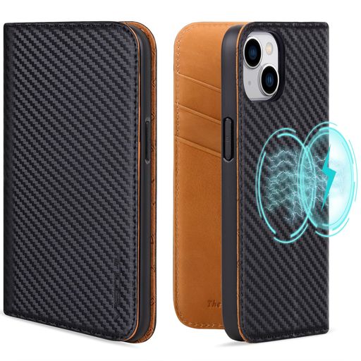 VISOULiPhone15ケース手帳型本革MagSafe対応アイフォン15ケース手帳型ケーススマホケースレザーケースカード収納携帯カバー全面保護柔軟なTPU素材マグネット式スタンド機能付きアイホン15カ…