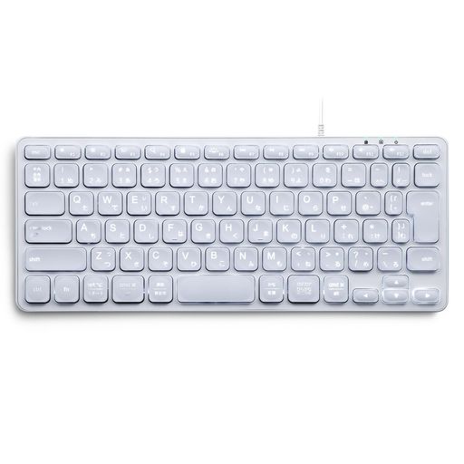 Rakuten - Perixx PERIBOARD-332MW (日本語配列) バックライト MacOS対応 キーボード