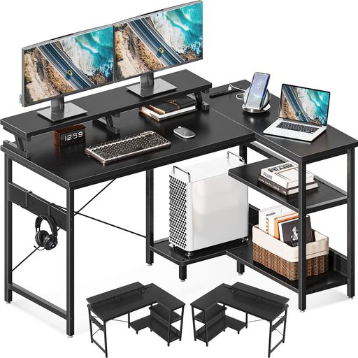 【商品仕様】パソコンデスクとしてはもちろん、ゲーミングデスクとしても使用できるおしゃれなL字デスク。◆本体サイズ:約幅120x奥行80x高さ76CM◆本体重量:約18KG◆お客様組立て品です。◆万が一ご購入した商品に初期不良が発生した場合、...