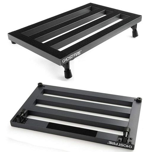 Effector Case - GostFireギターエフェクターペダルボードGuitarPedalBoardアルミニウム合金製超軽量携帯式(43x31cm0.6KG)