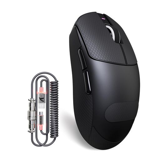ATTACK SHARK X8 PLUS ワイヤレスゲーミングマウス 軽量55g 40000DPI ブラック
