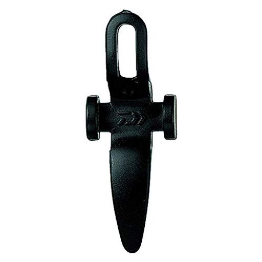 取付可能ロッド径(mm):ゴムリング(大) 10-14mm/ゴムリング(小) 8-10mm 入数:フックホルダーx1個、ロッド取付用ゴムリングx大小各1個 ルアーフック・エギ・ワームフックなどに幅広く対応。 ホルダーの片側へゴムリングを掛け、ロッドに回して引っ張りもう片側へ掛けて固定する。 ※ゴムリングにキズなどが入りましたら安全のために新しいものに交換してください。
