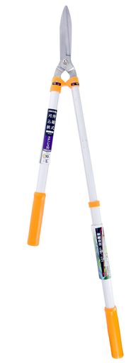 庭木・生垣のお手入れに 切断許容サイズ: 最短時 約φ10mm、最長時 約φ5mm 刃部:ステンレス鋼420J3 グリップ:PVC カヅラ:PVC 刃部硬度:HRC54 製造国:中国