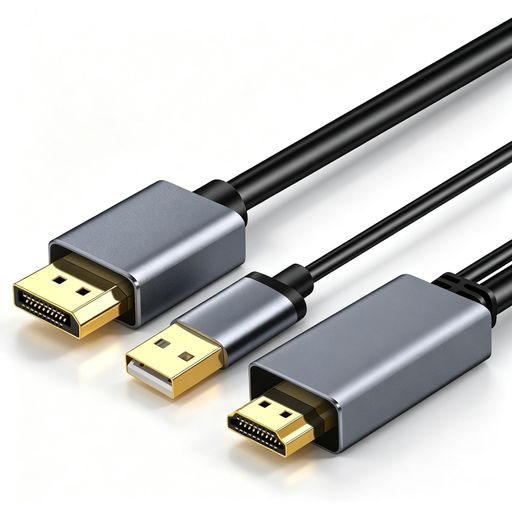 HDMI DisplayPort 変換ケーブル(逆方向に非対応) 4K@60Hz 3M HDMI ソース - DisplayPort モニター PC グラフィックス カード ラップトップ PS 5 対応4K@60Hz 2K@144Hz