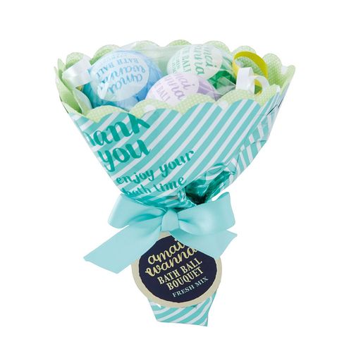 アマイワナバスボールブーケフレッシュ35g3個プレゼントギフト贈り物女性男性人気お礼お返し送別誕生日..