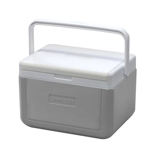 JEJアステージクーラーボックスグラシード5グレー/GDB-5GYW286xD220xH186mm