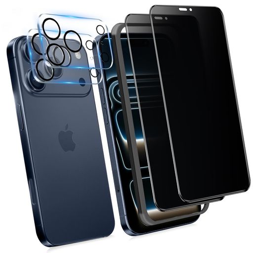 Rakuten - KWATUNG 360度 覗き見防止フィルム iphone17pro フィルム 上下左右 360°覗き見防止 iphone 17 pro ガラスフィルム 覗き見防止 360° 全方向 アイフォン17pro 保護フィルム のぞき見防止 プライバシー保護