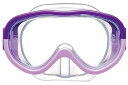 エーキューエー(AQA)スノーケリングマスクお子様向けアコライトUVパープルラベンダー(1600)KM1108