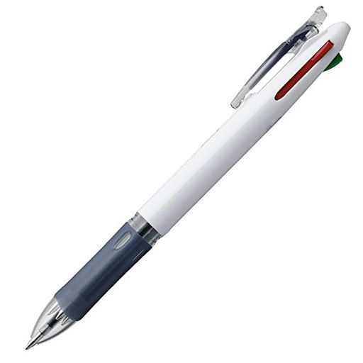 ゼブラ4色ボールペンクリップオンスリム4C白10本B-B4A5-W ゼブラ4色ボールペンクリップオンスリム4C白10本B-B4A5-W