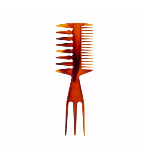 nalainaテクスチャーコームメッシュコームメンズくしコーム粗めコームヘアブラシスタイリングコーム静電気防止櫛サロン散髪店理容室美容室理髪道具メンズ男性こはく