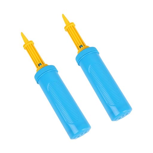 Mikankawaハンドポンプ風船空気入れ2個入り2倍速ポンプ手動式エアポンプバルーン浮き輪