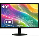 PCモニター19インチスピーカー内蔵InsykktrkigLEDディスプレイFHD1440*900P超広視野角60Hz/5ms/輝度300cd/m2/傾き調整/ブルーライト軽減VESA対応ビジネス