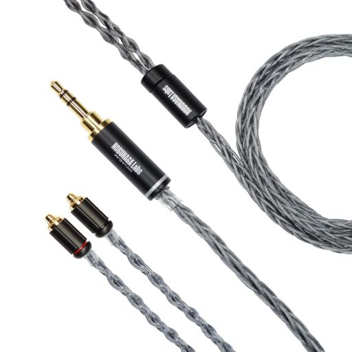NOBUNAGA Labs 秧鶏 (くいな)【3.5mmステレオミニ/SENNHEISER専用MMCX】銅銀合金導...