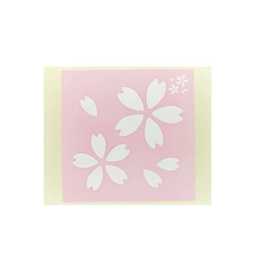 [さくら]ステンシル(シールタイプ)/日本・花・春・植物(30枚)