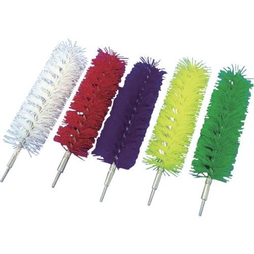 色:赤 横(mm):38 縦(mm):155 線径(mm):0.5 全長x外径(mm):155x38 バーキュートパイプクリーンブラシ白PBT05D38L120 ポリブチレンテレフタレート(PBT) ステンレス(SUS304)