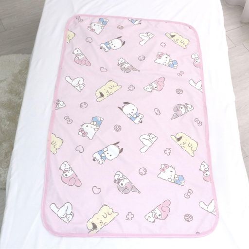 サンリオ(SANRIO)サンリオキャラクターズパイル生地おねしょシーツ70x120CMSS-31-207-46クロミマイメロディキティシナモロールポチャッコポムポムプリン防水シーツ サンリオ(SANRIO)サンリオキャラクターズパイル生地おねしょシーツ70x120CMSS-31-207-46クロミマイメロディキティシナモロールポチャッコポムポムプリン防水シーツ