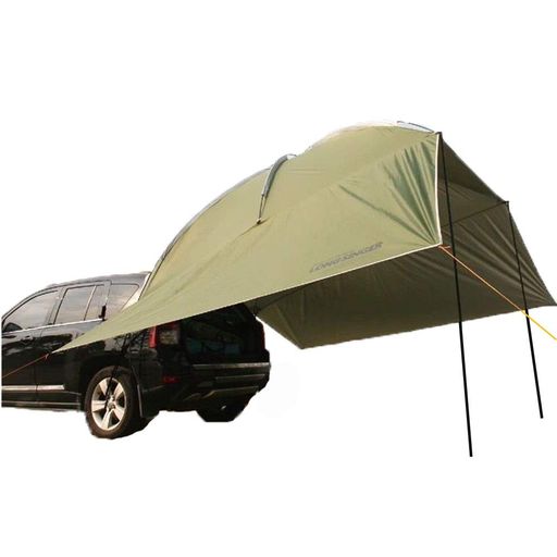 Kadahis タープ テント カーサイドタープ 車用 日よけカーテント 設営簡単 単体使用可能 5-8人用 キャンプ テント アウトドア 公園 登山 車中泊 (グリーン)