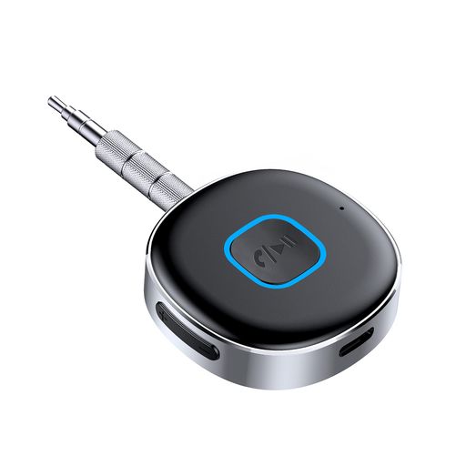 Uandear超小型bluetoothレシーバー音楽再生-ブルートゥースレシーバー受信機|AUXbluetoothポータブル3.5mmジャックスピーカー-有線ヘッドホン/カーオーディオコンポ/ホームステレオシステムに対応-