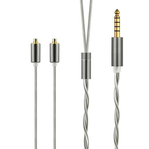 3APLUS G40C イヤホンケーブル 4.4mm バランス接続 MMCXイヤホン交換用アップグレ...
