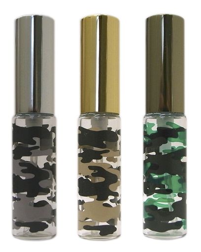 復刻版、ミリタリーアトマイザーカモフラ柄3本セット