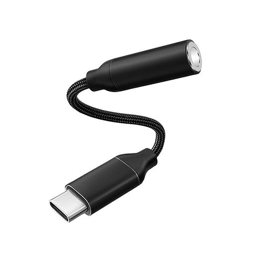 ALLVD USB-C to 3.5 mm イヤホンアダプタ Type-C ヘッドフォン変換ジャック オーデ...