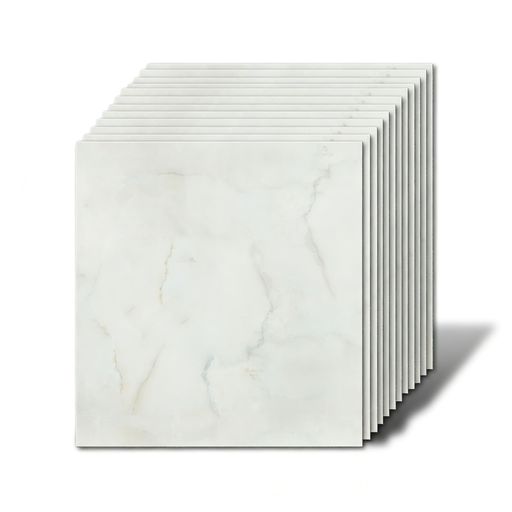 VEELIKEクッションフロアリメイクシートライトグレー大理石調防水防音防汚滑り止め厚手1.5mm12枚セット30x30cmはがせる接着剤不要ペット対応キッチントイレ浴室玄関廊下リビング寝室ダイニ…