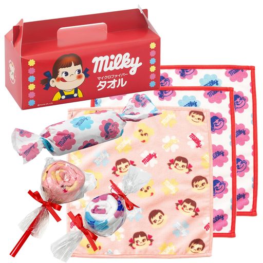 スタイレム滝定大阪 FUJIYA ミルキー やわらか マイクロファイバー ウォッシュタオル 3枚セット ホワイト 34x36cm