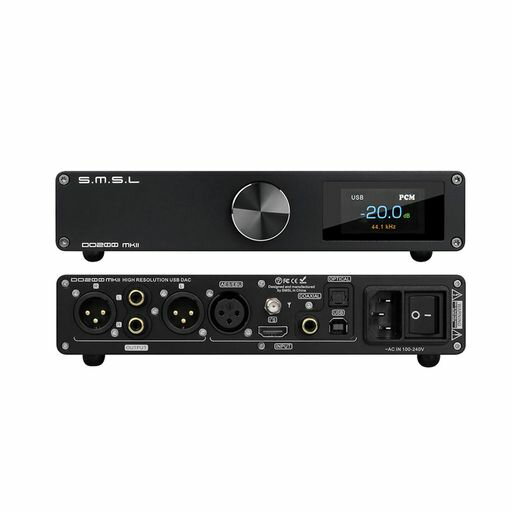 SMSLDO200MKII�Х��MQADAC��OPA1612*5XMOSXU316ES9068ASDSD512PCM32Bit/768kHz
