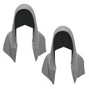 YFFSFDC冷感タオル冷却タオル【2枚セット】軽量速乾UVカット暑さ対策日焼け対策アウトドアスポーツ運動会農作業通勤登山日常生活男女兼用(グレー)