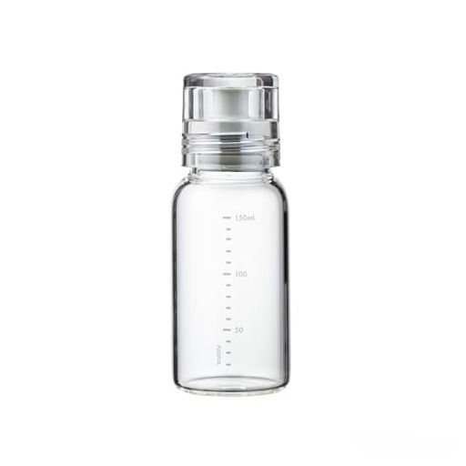 HARIO(ハリオ)ドレッシングボトルスリム150ml熱湯使用可能ペールグレーDBSN-150-PGR