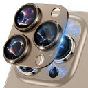 RICYEEL カメラフィルム IPHONE 16 PRO/IPHONE 16 PRO MAX 対応 カメラ レンズ 保護カバー アイフォン16 PRO/アイフォン16 PRO MAX 用 レンズ保護フィルム アルミ合金 耐スクラッチ 耐衝撃(2)