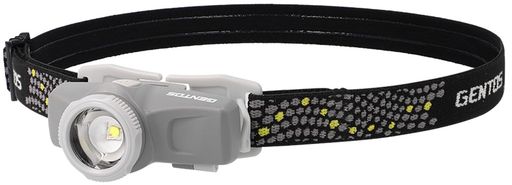 サイズ(約):幅70.9x奥行48x高さ32mm、本体重量:約85g セット内容・付属品:本体・すべり止め付きヘッドバンド・テスト用電池(単3形アルカリ電池x1本)、使用電池:単3形アルカリ電池x1本 明るさ:High/200ルーメン、Eco/70ルーメン 実用点灯:High/7.5時間、Eco/15時間 機能:2m落下耐久、耐塵・耐水仕様(IP66準拠)、最大照射距離:約125m