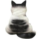 HOMEHALO猫抱き枕柔らかく低反発クッションカバー洗える添い寝枕癒される抱き枕可愛い気持ちいい抱き枕ねこぬいぐるみ動物クッション多機能椅子ソファー背当てふわふわ猫グッズリアル…(3)