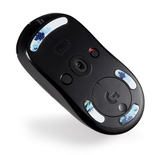 IMMOENUCマウスソールに似合うGPRO2LIGHTSPEED/GProWirelessGPWワイヤレスマウス用ガラスマットマウスフィート高耐久低摩擦(ホワイトカラー)