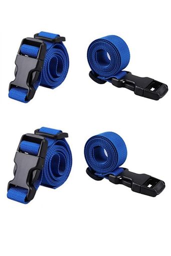 【パッケージ内容】荷締めベルト 4本セット 、サイズ ベルト幅:約2.5cm、長さ:約100cm。