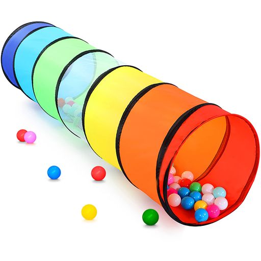 キッズテントトンネル子供室内テントベビー赤ちゃん女の子ボールプールワンタッチベビー用室外/室内遊具収納袋付き折り畳み式誕生日・子どもの日・出産祝いのプレゼントに最適おま…