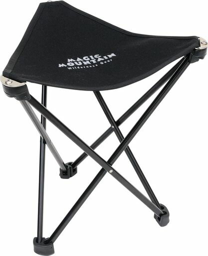 Chairs - マジックマウンテン(MAGICMOUNTAIN)登山キャンプ折りたたみチェアトレイルチェアーブラック(BK)MC100
