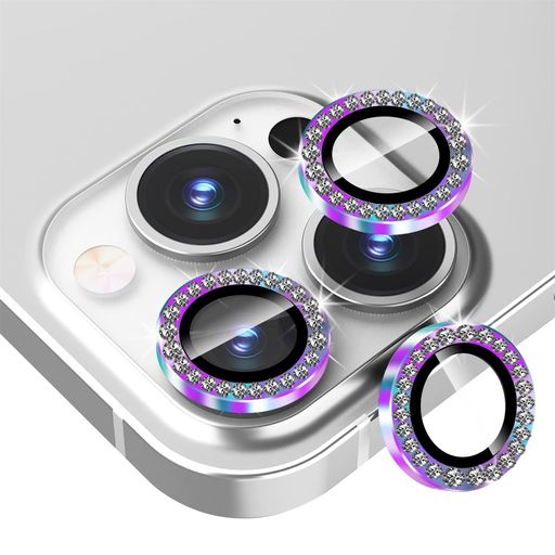 YiunssyiPhone16Pro/iPhone16ProMaxカメラフィルムレンズリング【9H強化ガラス+アルミリング二重保護】..