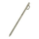 MONORAL (モノラル) テント タープ用 TIソリッドペグ チタン合金製キャンプ用ペグ (30CM)(4)