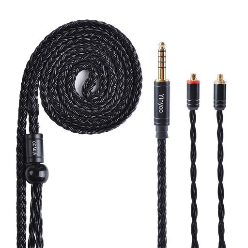 ・線材に伝送ロスを抑え、クリアでレンジの広い特性のOFC導体に鮮やかで伸びのある高域と解像度の向上を可能にする銀メッキ加工を施し16芯で編込みをした4.4mmバランス接続対応高品質mmcxリケーブルです。信号伝送ロスを最小限に抑え音の劣化を少なく、音の広がりや奥行き感を向上、高域から低域までバランスに優れた音質で臨場感溢れる音場を表現します。柔らかい銀メッキケーブルです。非常に取り回しがよく、日常的に使いやすいケーブルに仕上がっています。 mmcx ケーブルには16芯の銀メッキOFC線を使用することで、低域はより深みを増し、 中高域は更なる解像感を獲得します。また、帯域が広がる上に、迫力が増してきます。正確な定位感と自然で表情豊かなサウンドを可能にし、クロストークを抑制し微細な音までリアルに表現できます。 4.4mm5極バランス接続により、音の広がりや低音の音圧バランスを最適化し、引き締まった低音とクリアな中高音を再生し、分離能力を最大限に発揮。接続機器の潜在能力を極限まで引き出すことが可能です。