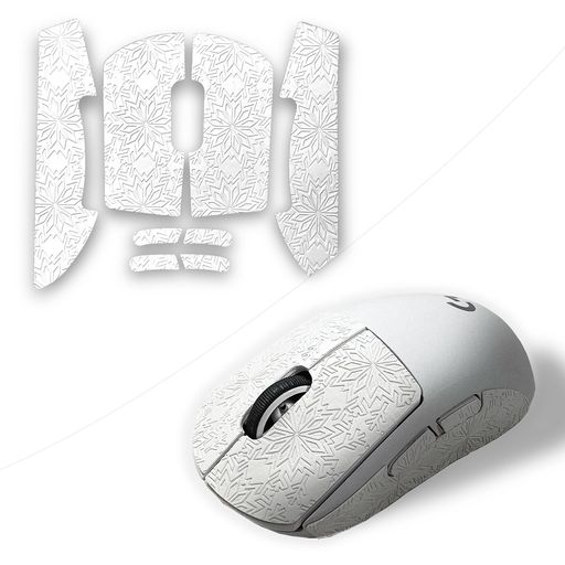 GProWireless雪花紋マウスグリップテープ(White)GPW雪花紋マウスグリップテープ滑り止めグリップテープ..