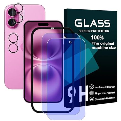 【特別な説明】このHD透明ブルーライト防止保護フィルムは、室内では透明に見え、太陽光の下でのみ青く見えます。誤解しないでください。 【対応機種・製品仕様】iPhone16専用フィルムなので、ご購入前にお使いの携帯電話の機種を必ずご確認ください。弊社は専念にガラスフィルムを生産する業者なので、月間の注文販売数は3万枚を超えています!強化ガラスフィルムはiphone16スマートフォンのスクリーンにうまくフィットしております。しなやかさと強さを兼ね備えた新世代の高品質ガラスフィルムです。更に「割れにくい」、「手に傷しない」、「携帯ケースに邪魔しない」などの利点を備えて、割れにくく、オールラウンドに保護しますので、ご安心してお買い求めください。