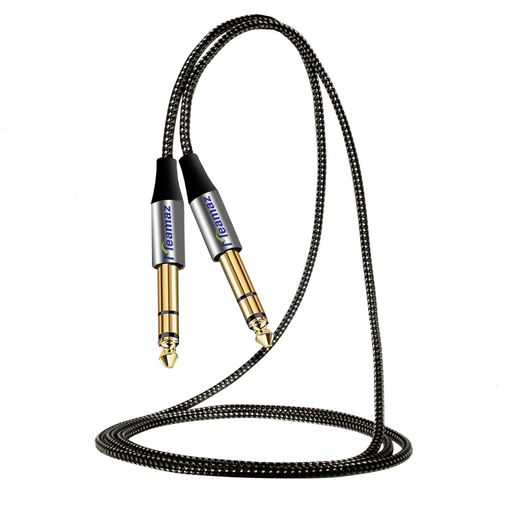 🎵【1/4インチケーブルに最適】TRS - TRSケーブル、オス - オスAUXコードは、標準6.35mm AUXジャックを備えたすべてのデバイスに完璧に機能し、6.35mmヘッドフォン、ミキサー、アンプ、シンセに適合します。 、キーボード、ギター、および同様のデバイス。 🎵【Hi-Fi音質】1/4インチTRS楽器ケーブルは26AWG無酸素錫メッキ銅線と2層シールドで構成されており、クリーンなサウンドを実現し、1/4 trsケーブルは完璧な音楽伝送とクリスタル音質のリスニング体験を提供します。 🎵【簡単な使用】シールド ギタープラグアンドプレイ、便利で高速、10フィートの高品質TRSケーブル、1/4〜1/4オーディオケーブルで素晴らしい音楽をお楽しみいただけます。 🎵【安定した接続】: プレミアム 6.35 mm ジャック 1/4 インチ TRS ケーブル。このケーブルは TRS 1/4 インチ コネクタ設計を特徴としています。1/4 "から6.35mmオーディオステレオケーブルに変換します、高品質のナイロン編組の外側カバーは、絡まりや結び目を防止するのに十分な強度と柔軟性を提供します。