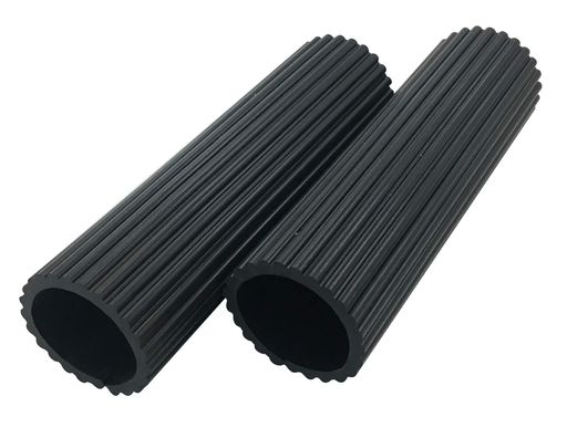 カーボーイ(Carboy)バングリップ台車持ち手保護ブラック内径32mm長さ150mmグリップハンドルカゴ車BGR-32BK2個入